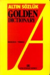 Altın Sözlük Golden Dictionary İngilizce / Türkçe