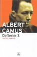 Defterler 3 Mart 1951 - Aralık 1959 Albert Camus