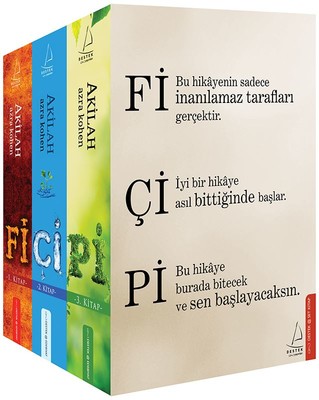 Fi-Çi-Pi 3 Kitap Takım Akilah Azra Kohen