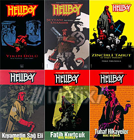 Hellboy Seti (6 Kitap) Mike Mignola