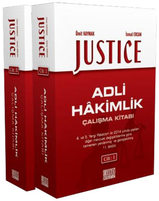 Justice - Adli Hakimlik Çalışma Kitabı (2 Cilt) Ümit Kaymak