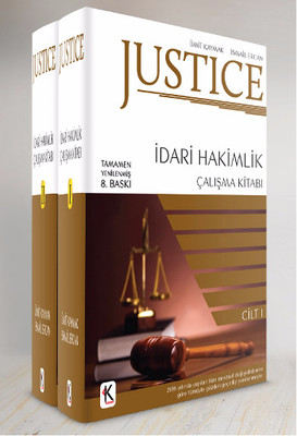 Justice - İdari Hakimlik Çalışma Kitabı - 2 Kitap Takım İsmail Ercan