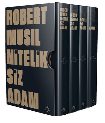 Niteliksiz Adam Seti-4 Kitap Takım Kutulu Robert Musil