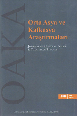 Orta Asya ve Kafkasya Araştırmaları 2011 USAK 