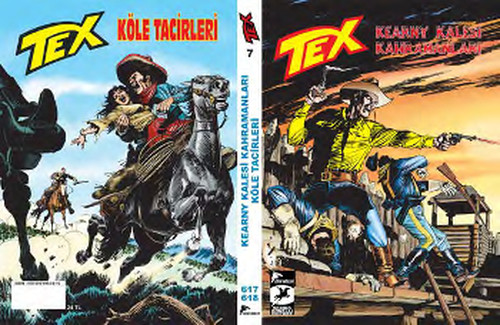 Tex 7 - Kearny Kalesi Kahramanları - Köle Tacirleri Tito Faraci