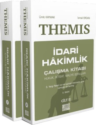 Themis İdari Hakimlik Çalışma Kitabı (2 Cilt Takım) Ümit Kaymak