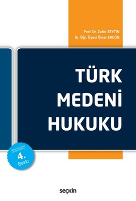 Türk Medeni Hukuku Zafer Zeytin